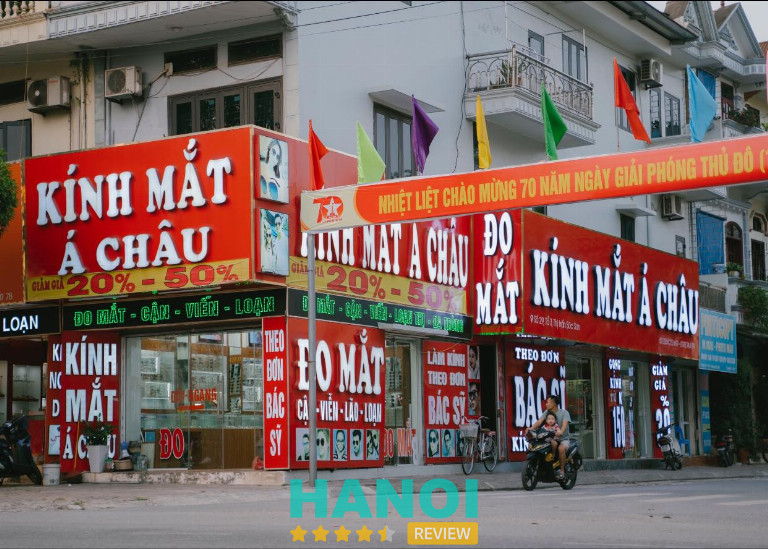 Cửa Hàng Kính Mắt Á Châu huyện Sóc Sơn