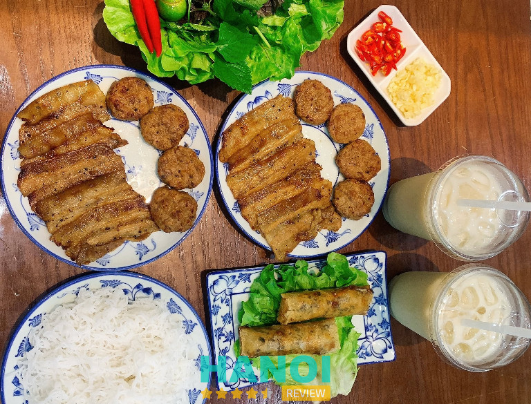 Bún chả Kinh Kỳ quận Cầu Giấy